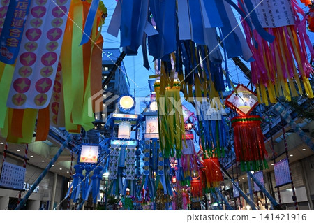 Scenes from the Shonan Hiratsuka Tanabata Festival, Kanagawa Prefecture Scenes from the Shonan Hiratsuka Tanabata Festival, Kanagawa Prefecture 141421916
