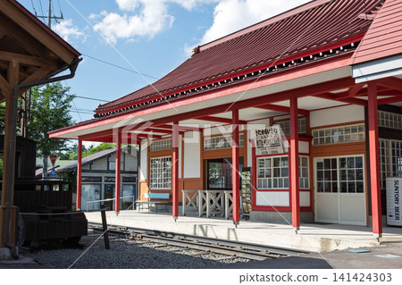 群馬縣長野原町草輕電鐵北輕井澤站遺址 141424303
