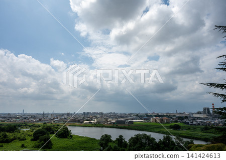 A very beautiful landscape in Nagoya City, Aichi Prefecture, Japan. A very beautiful landscape in Nagoya City, Aichi Prefecture, Japan. 141424613