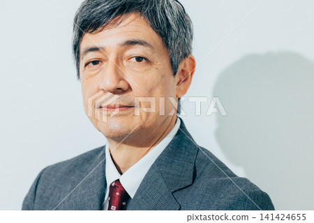 Senior men wearing a suit Senior men wearing a suit 141424655