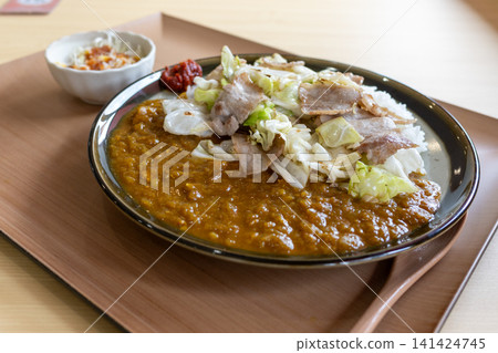 I ate some really delicious curry rice in Okayama City, Okayama Prefecture, Japan. 141424745