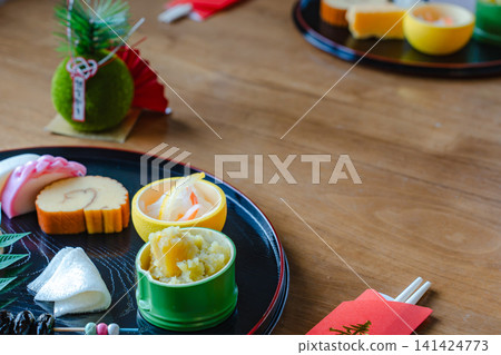 新年期間食用的傳統禦節料理 141424773
