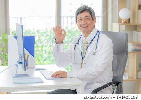 Examining doctor Examining doctor 141425169