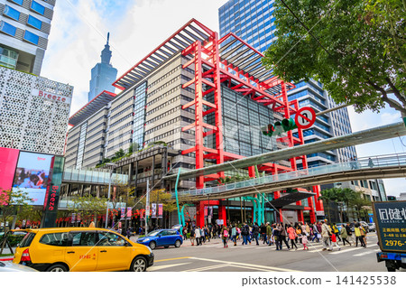 Streetscape of Taipei City, Xinyi District, Taiwan in 2015 Streetscape of Taipei City, Xinyi District, Taiwan in 2015 141425538