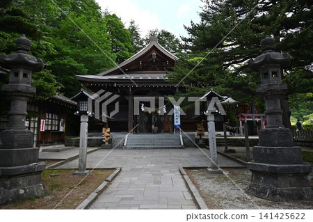 栃木縣初夏的溫泉神社 栃木縣初夏的溫泉神社 141425622