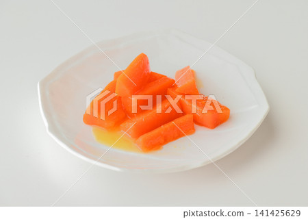 Glass of carrot Glass of carrot 141425629