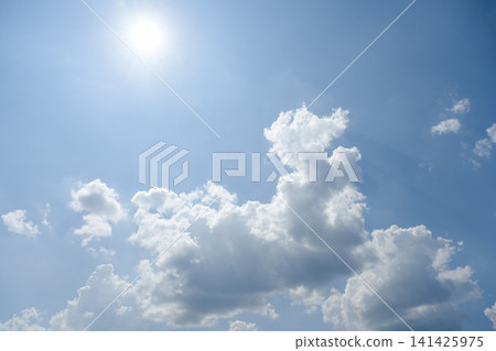 blue sky with clouds blue sky with clouds 141425975