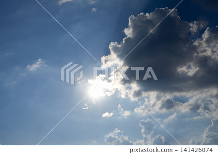 blue sky with clouds blue sky with clouds 141426074