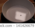 Close-up of Water in White Bowl 141426679