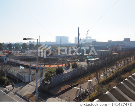 Odaiba redevelopment (January 2023) Odaiba redevelopment (January 2023) 141427478