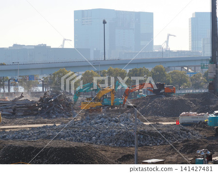 Odaiba redevelopment (January 2023) Odaiba redevelopment (January 2023) 141427481