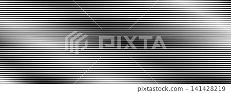 Black horizontal stripe gradient texture. Thin to thick lined gradation background. Repeating parallel strip wallpaper for print, banner, poster. Vector fading linear backdrop. Doppler concept Black horizontal stripe gradient texture. Thin to thick lined gradation background. Repeating parallel strip wallpaper for print, banner, poster. Vector fading linear backdrop. Doppler concept 141428219