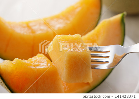 Fresh, sweet, and delicious melon Fresh, sweet, and delicious melon 141428371