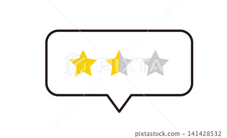Vector illustrations of review rating icons, star rating, and customer review marks. Vector illustrations of review rating icons, star rating, and customer review marks. 141428532