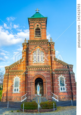 Tabira Cathedral in Hirado, Nagasaki Prefecture Tabira Cathedral in Hirado, Nagasaki Prefecture 141428703