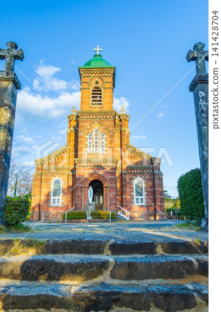 Tabira Cathedral in Hirado, Nagasaki Prefecture Tabira Cathedral in Hirado, Nagasaki Prefecture 141428704