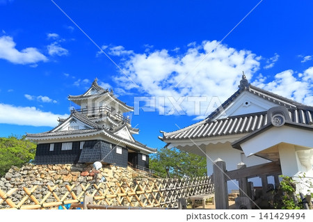 [Shizuoka] Hamamatsu Castle with fresh greenery 141429494