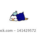 Penguins collapsing from the heat 141429572