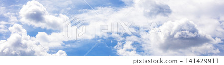 Beautiful cloudy sky. Daylight Sky texture. Abstract nature background Beautiful cloudy sky. Daylight Sky texture. Abstract nature background 141429911