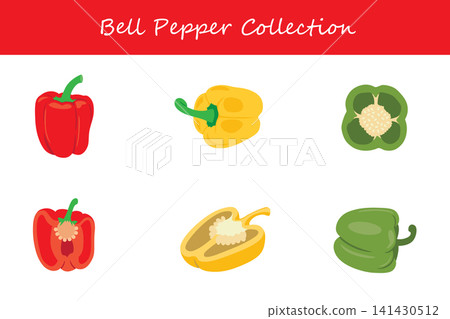 bell pepper collection bell pepper collection 141430512