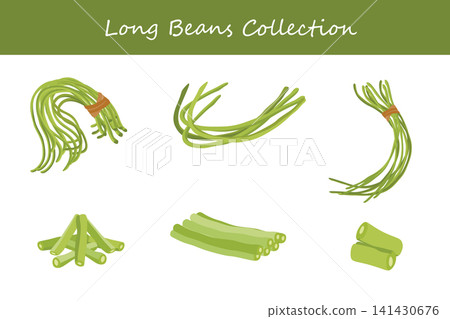 long beans collection long beans collection 141430676
