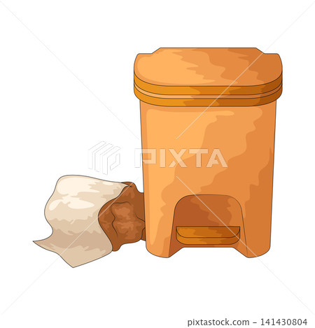 Illustration of Dustbin 141430804