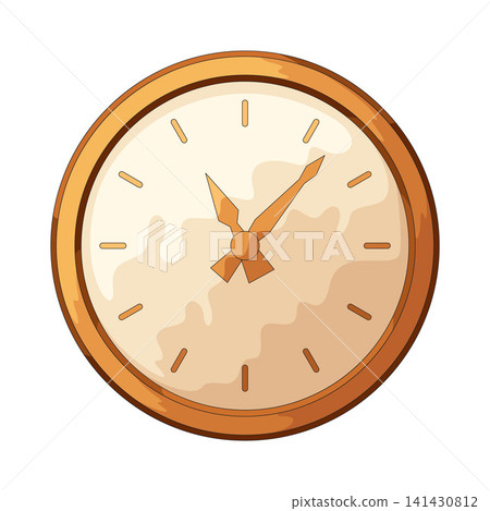 Illustration of Analog Clock Illustration of Analog Clock 141430812