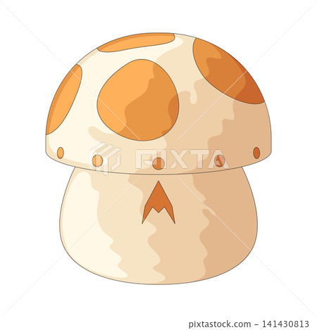 Illustration of Mushroom Kitchen Timer Illustration of Mushroom Kitchen Timer 141430813