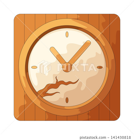 Illustration of Wall Clock Illustration of Wall Clock 141430818