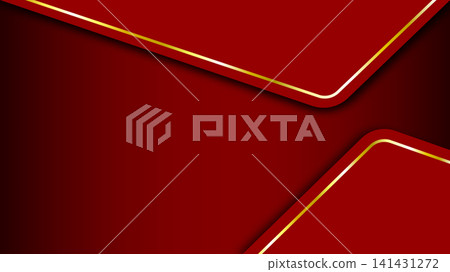 Red and Gold Luxury Abstract Background with Curved Diagonal Line Design Red and Gold Luxury Abstract Background with Curved Diagonal Line Design 141431272