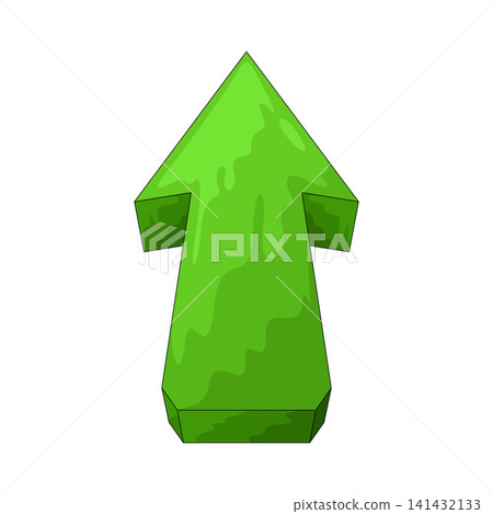 Illustration of Arrow Up 141432133