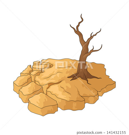 Illustration of Drought Illustration of Drought 141432155