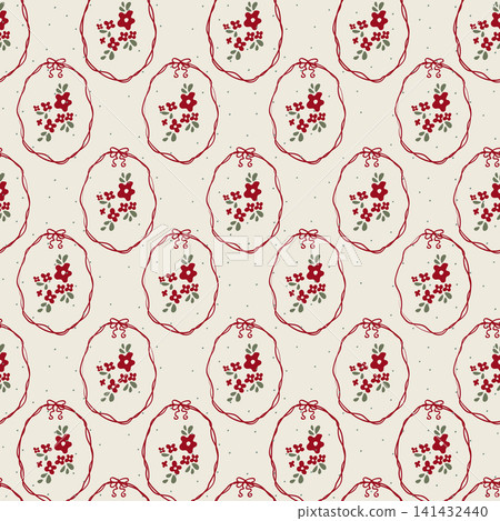 Cute floral seamless pattern background with sage green and white vertical stripes. Hand drawn flower bouquet, vintage cottagecore wallpaper, french country fabric wrapping paper design. Cute floral seamless pattern background with sage green and white vertical stripes. Hand drawn flower bouquet, vintage cottagecore wallpaper, french country fabric wrapping paper design. 141432440