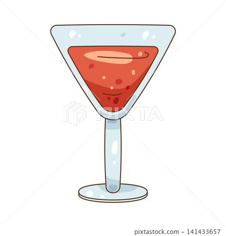 Illustration of cocktail Illustration of cocktail 141433657