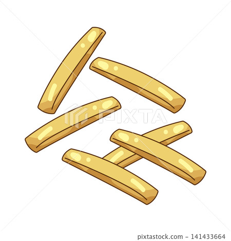 Illustration of french fries Illustration of french fries 141433664