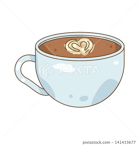 Illustration of coffee cup 141433677