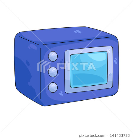 Illustration of microwave Illustration of microwave 141433723