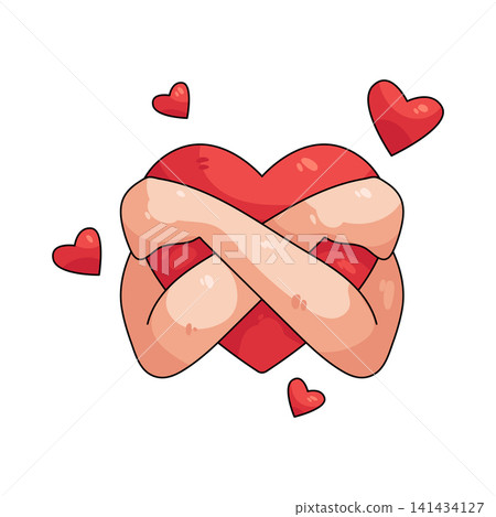 Illustration of self care Illustration of self care 141434127