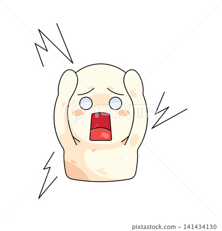 Illustration of panic attack 141434130