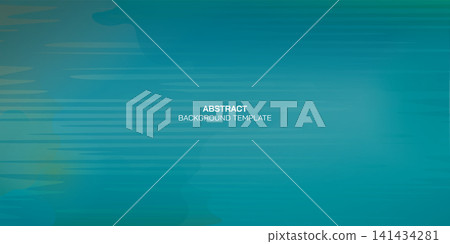 Abstract mixed blue and green watercolor blended style background with blush stroke. Vector background for banner, poster, web and wallpaper. 141434281