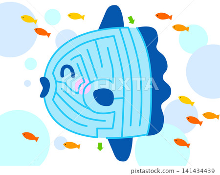Maze of the ocean sunfish Maze of the ocean sunfish 141434439