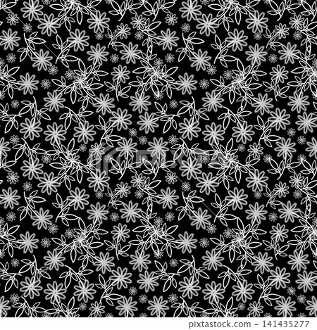 Floral seamless pattern, Flower chintz pattern seamless vector border print. Botanical batik background. Arabesque floral ornament motif for decoration fabric, women clothing, scarf, wallpaper design. Floral seamless pattern, Flower chintz pattern seamless vector border print. Botanical batik background. Arabesque floral ornament motif for decoration fabric, women clothing, scarf, wallpaper design. 141435277