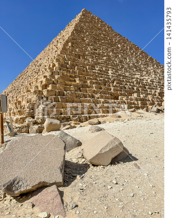 The majesty of the Egyptian pyramids, Cairo, Giza The majesty of the Egyptian pyramids, Cairo, Giza 141435793
