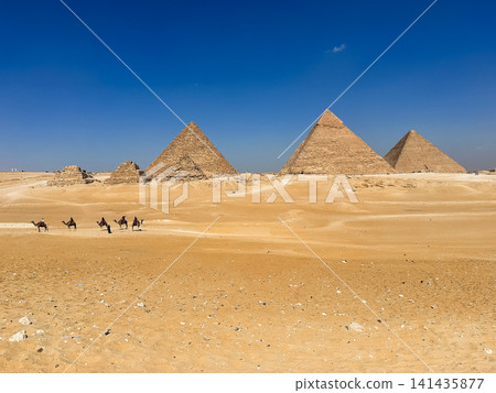 The majesty of the Egyptian pyramids, Cairo, Giza The majesty of the Egyptian pyramids, Cairo, Giza 141435877