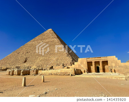 The majesty of the Egyptian pyramids, Cairo, Giza The majesty of the Egyptian pyramids, Cairo, Giza 141435920