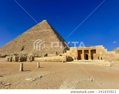 The majesty of the Egyptian pyramids, Cairo, Giza The majesty of the Egyptian pyramids, Cairo, Giza 141435921