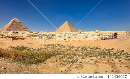 The majesty of the Egyptian pyramids, Cairo, Giza The majesty of the Egyptian pyramids, Cairo, Giza 141436017