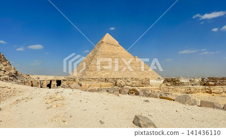 The majesty of the Egyptian pyramids, Cairo, Giza The majesty of the Egyptian pyramids, Cairo, Giza 141436110