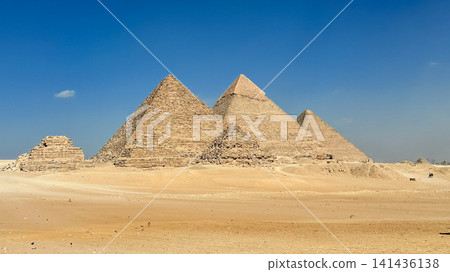The majesty of the Egyptian pyramids, Cairo, Giza The majesty of the Egyptian pyramids, Cairo, Giza 141436138