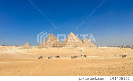 The majesty of the Egyptian pyramids, Cairo, Giza The majesty of the Egyptian pyramids, Cairo, Giza 141436161